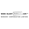 Work Injury Rights logo for workers' compensation lawyers, promoting legal services for workplace injuries.
